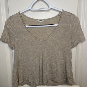 Tan Garage Crop top